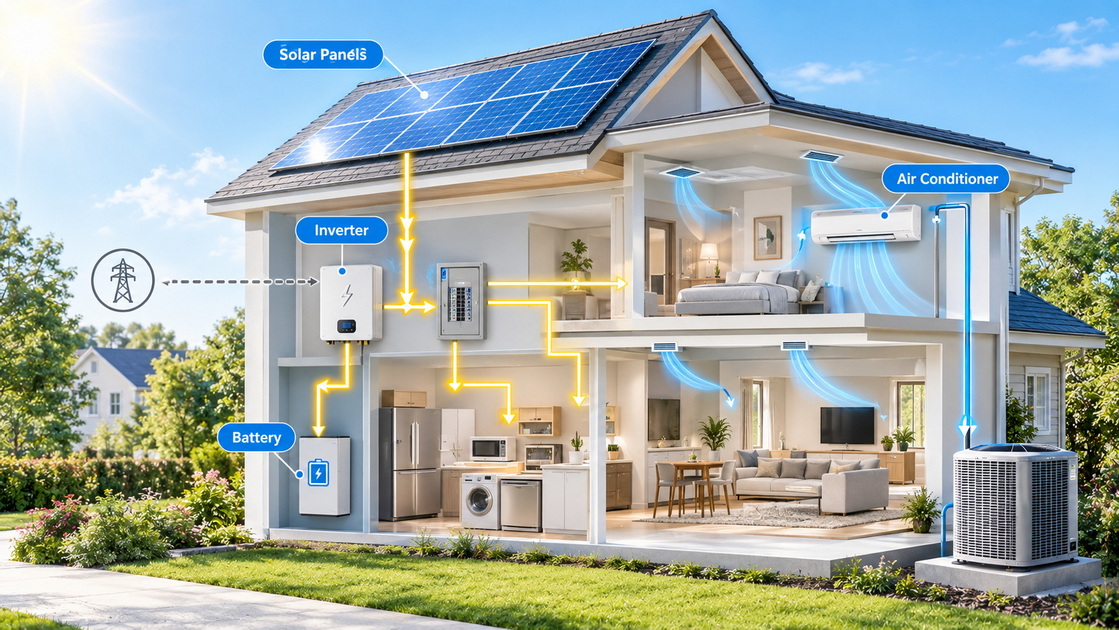 2Solar Energy Flow Diagram 2Solar Energy Flow Diagram