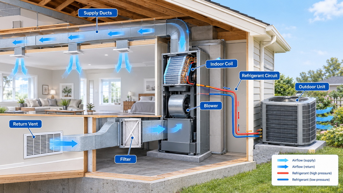 2The Airflow Path Through Your AC 2The Airflow Path Through Your AC