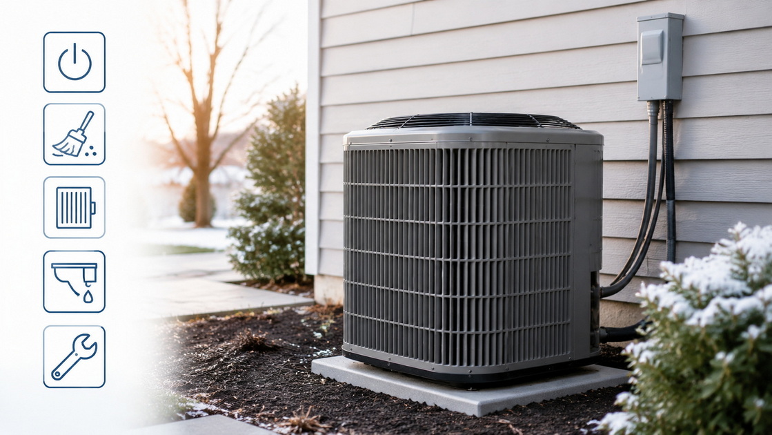 1Winter AC Protection Checklist 1Liste de contrôle de protection AC en hiver