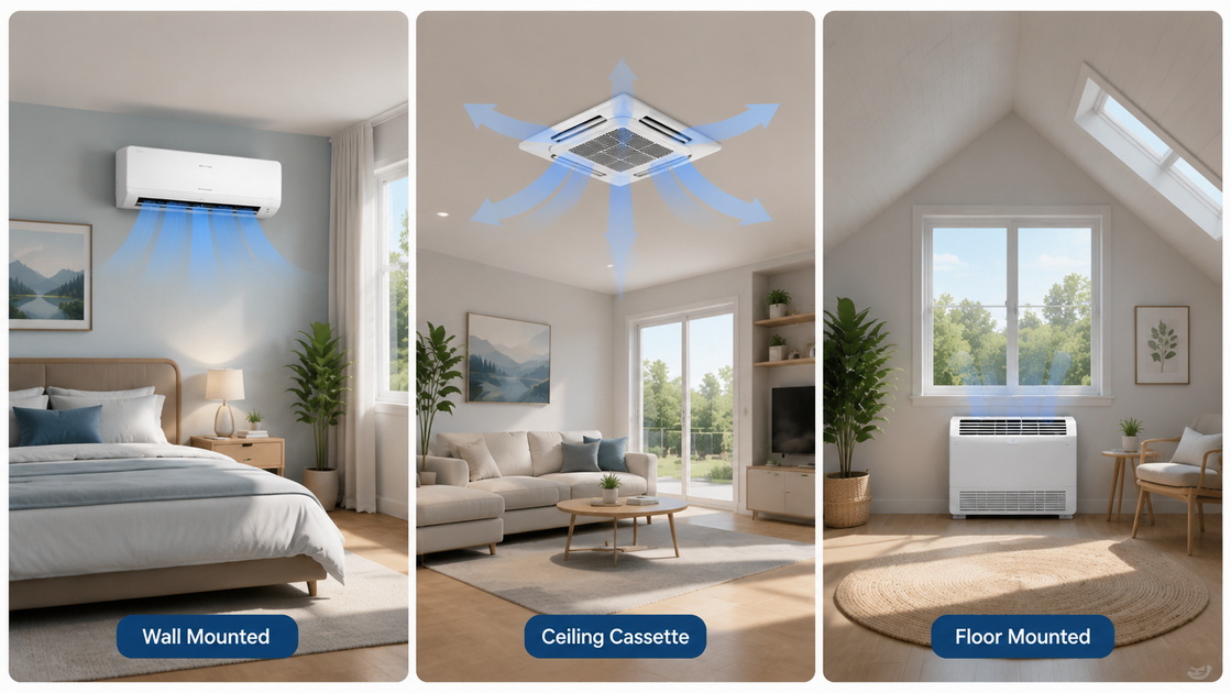 3Wall Ceiling And Floor Mounted Indoor Units 3Wall Ceiling And Floor Mounted Indoor Units