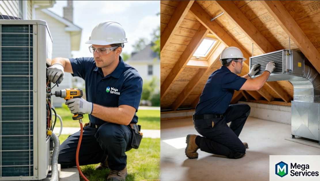Professional HVAC Installation Process Professional HVAC Installation Process