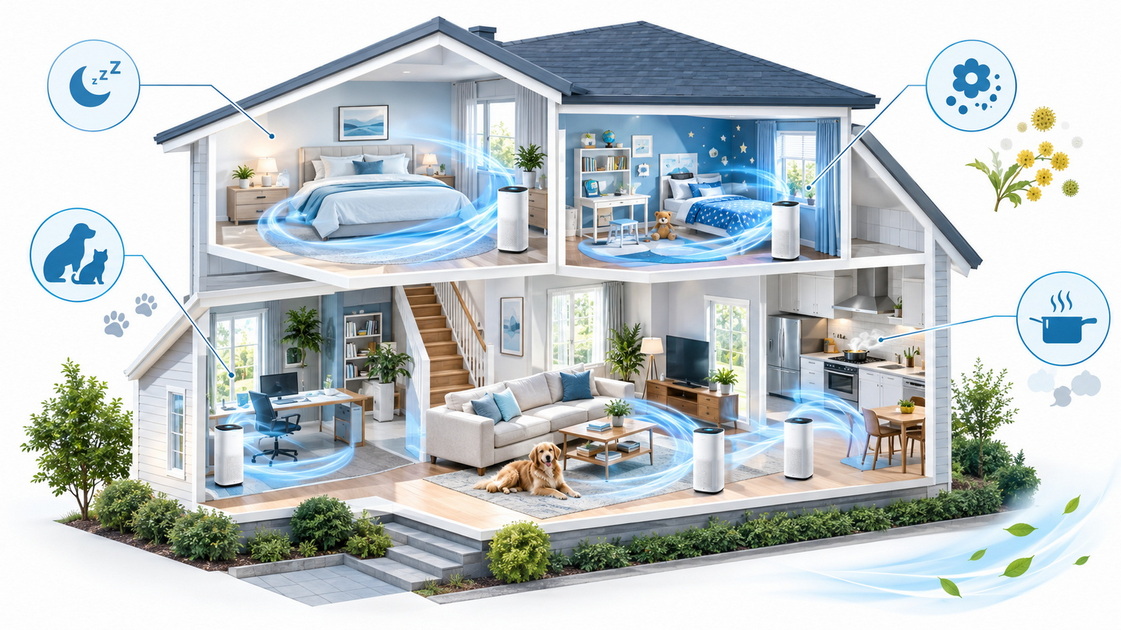 2Air Purifier Room Placement Guide 2Air Purifier Room Placement Guide