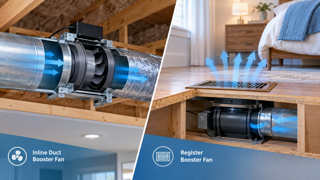 1Duct Booster Fan Comparison 1Duct Booster Fan Comparison