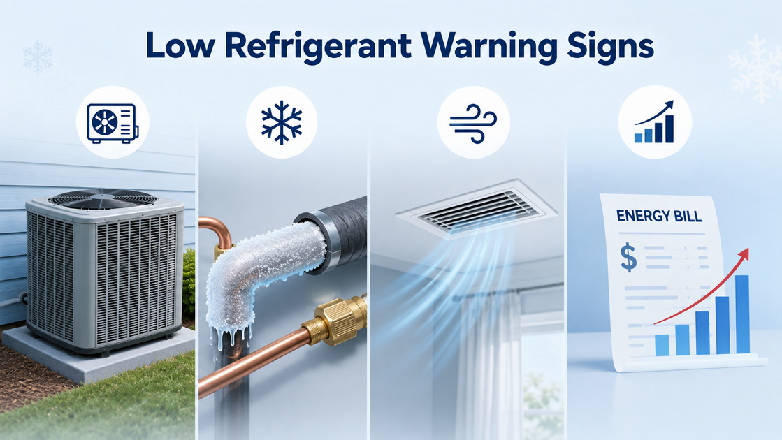 2Signs Of A Refrigerant Leak 2Signs Of A Refrigerant Leak