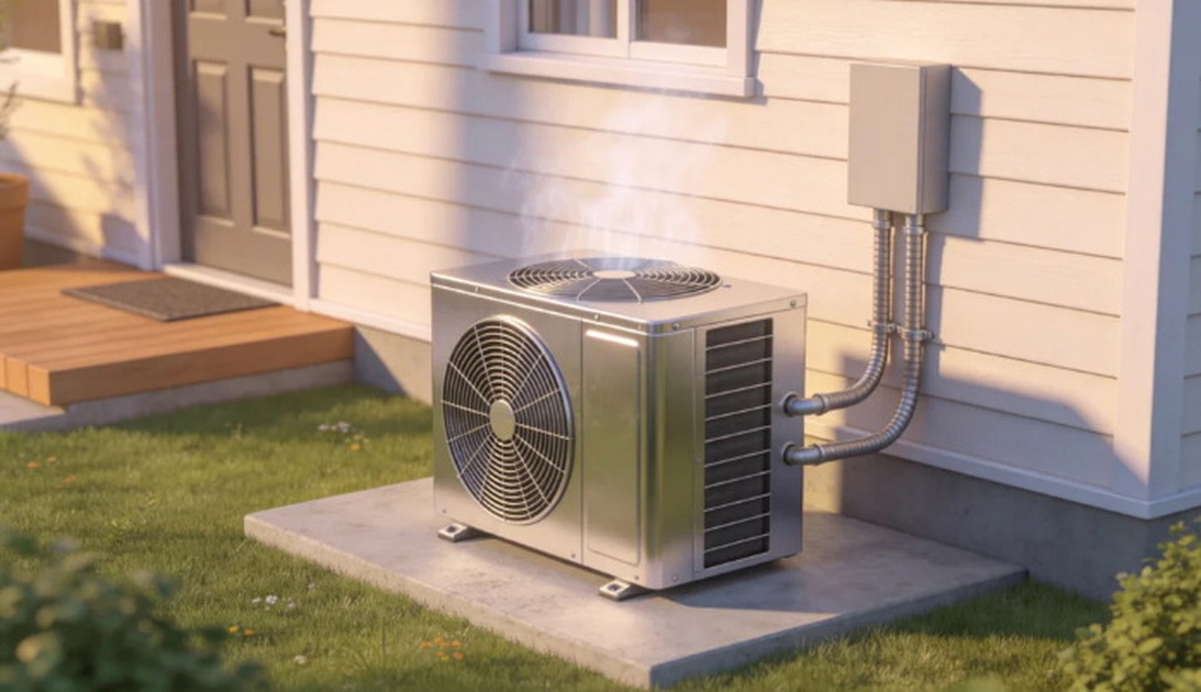 Modern Home AC Condenser Modern Home AC Condenser