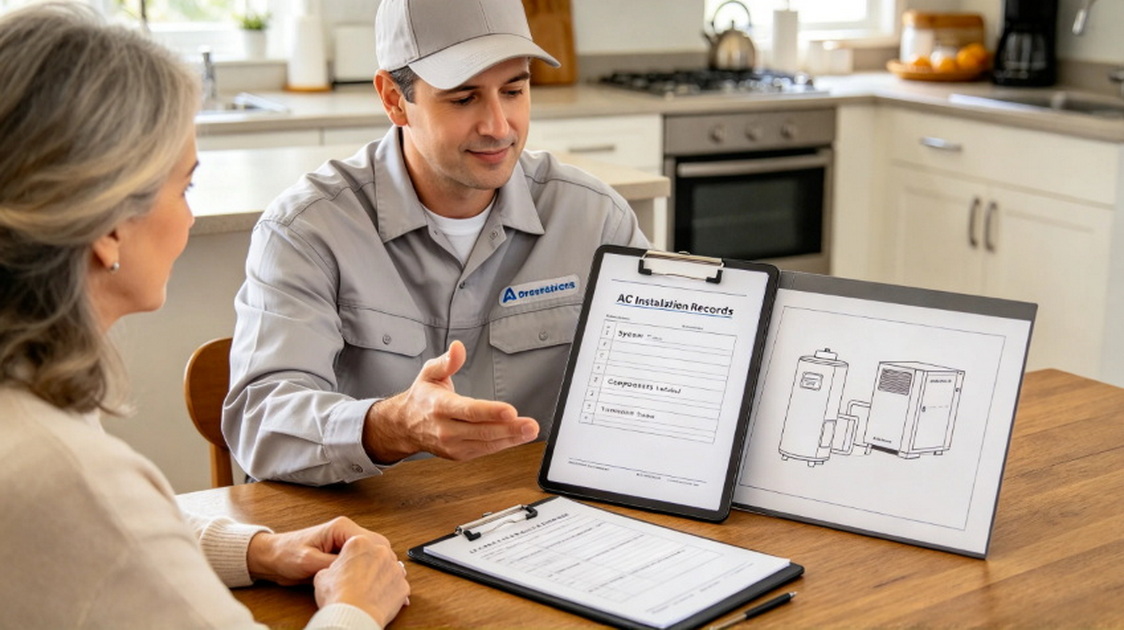 4HVAC Installation Handover Records 4HVAC Installation Handover Records