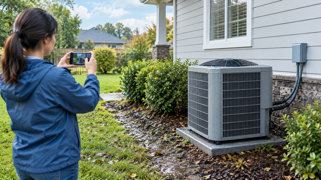 3Safe Outdoor AC Observation After A Storm 3Safe Outdoor AC Observation After A Storm