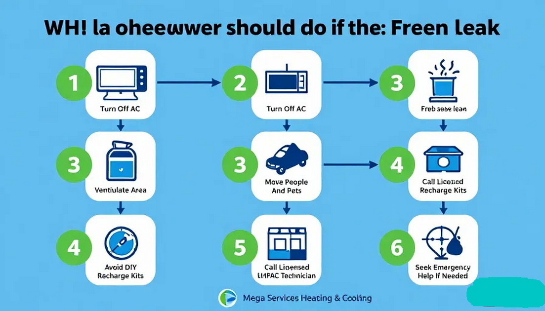 Homeowner Freon Leak Action Steps Homeowner Freon Leak Action Steps