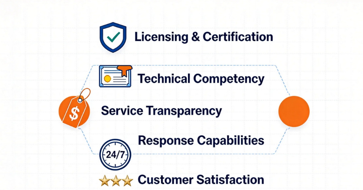 HVAC Contractor Selection Criteria Checklist HVAC Contractor Selection Criteria Checklist