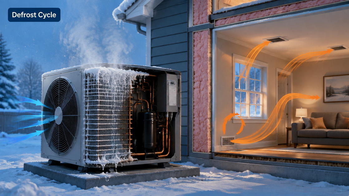 3Heat Pump Defrost Cycle Explained 3Heat Pump Defrost Cycle Explained
