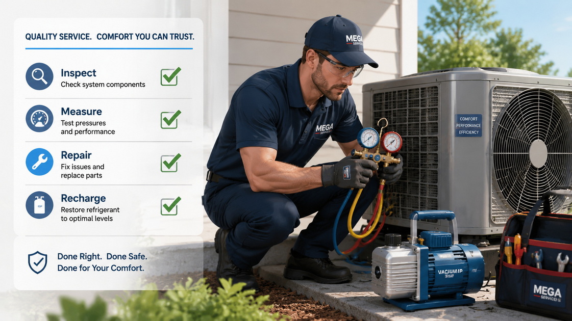 3Professional AC Recharge Steps 3Professional AC Recharge Steps