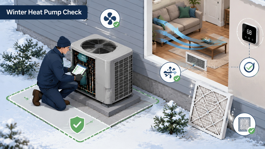 4Cold Weather Heat Pump Inspection Checklist 4Cold Weather Heat Pump Inspection Checklist