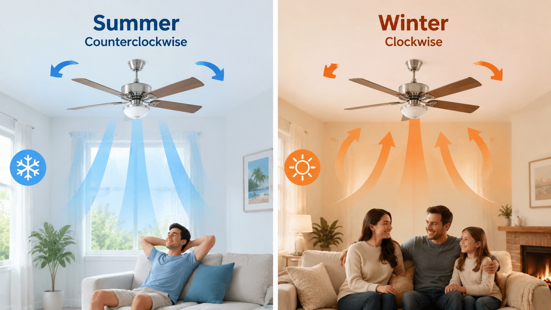 3Seasonal Ceiling Fan Settings 3Seasonal Ceiling Fan Settings