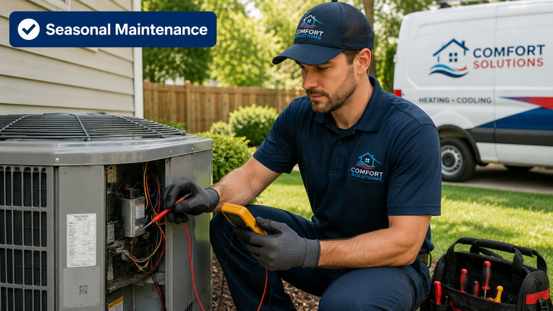 4HVAC Technician Maintenance Visit 4HVAC Technician Maintenance Visit