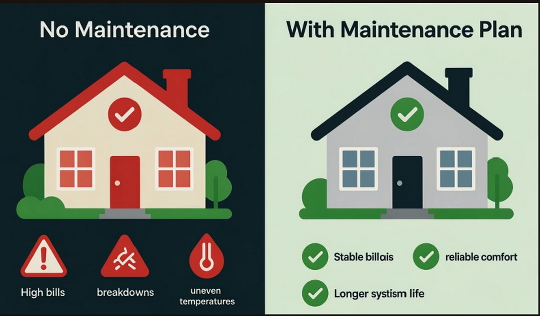 4With And Without Maintenance Comparison 4With And Without Maintenance Comparison