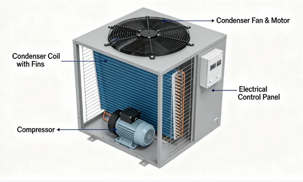 Condenser Unit Internal Components Condenser Unit Internal Components