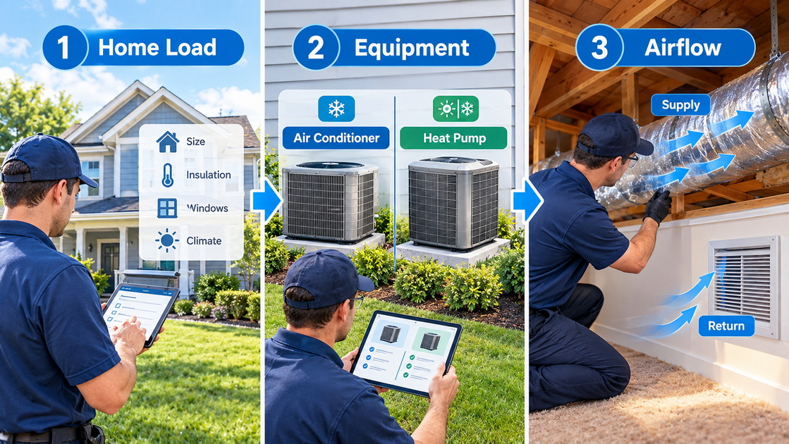 3The Right HVAC Sizing Process 3The Right HVAC Sizing Process