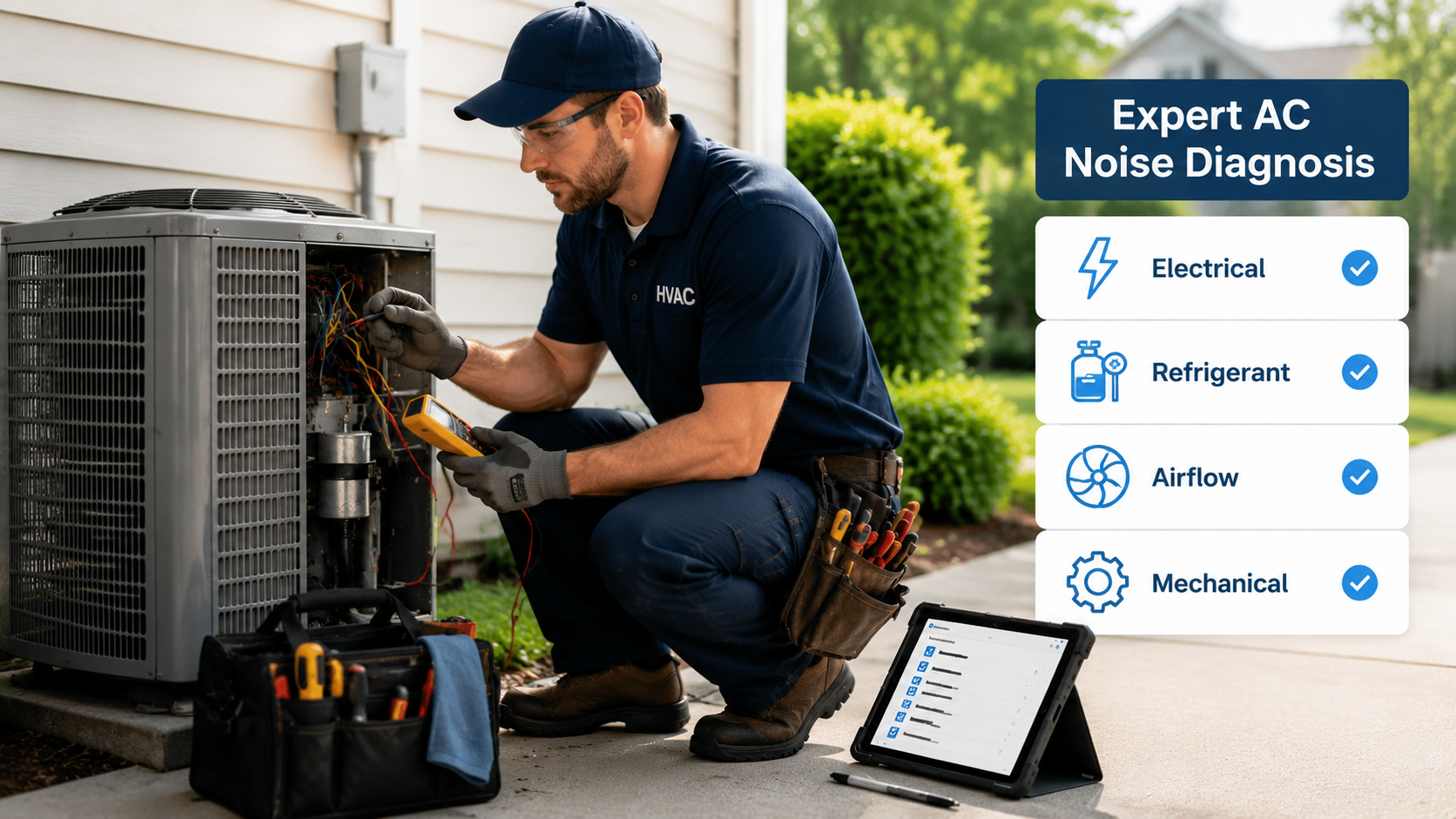 4Professional HVAC Noise Inspection 4プロの空調騒音検査