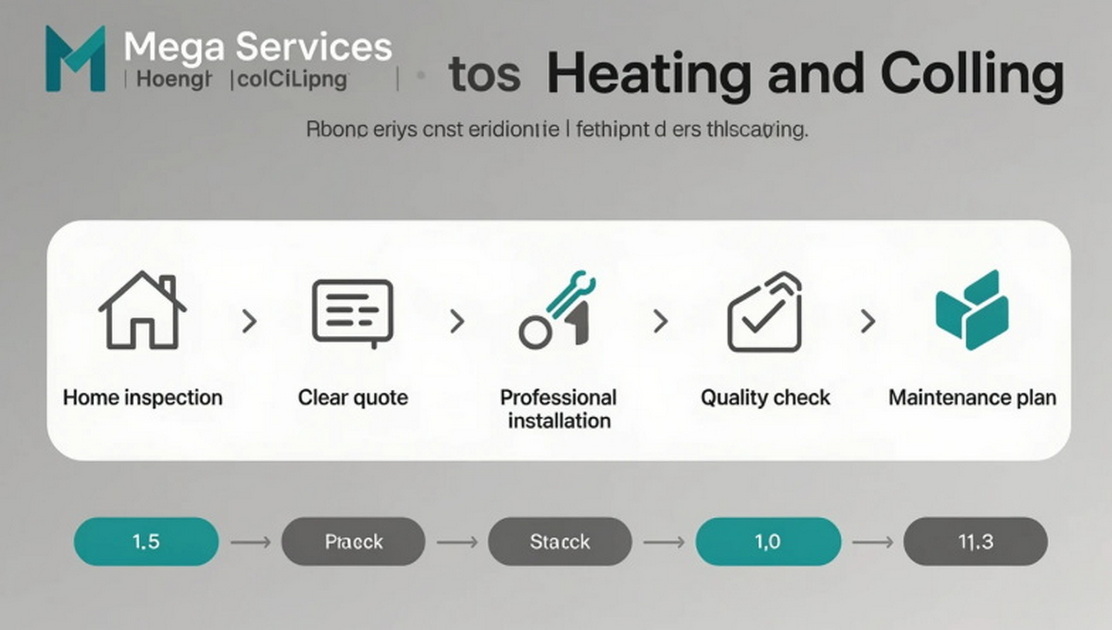 2HVAC Service Journey Steps 2HVAC Service Journey Steps