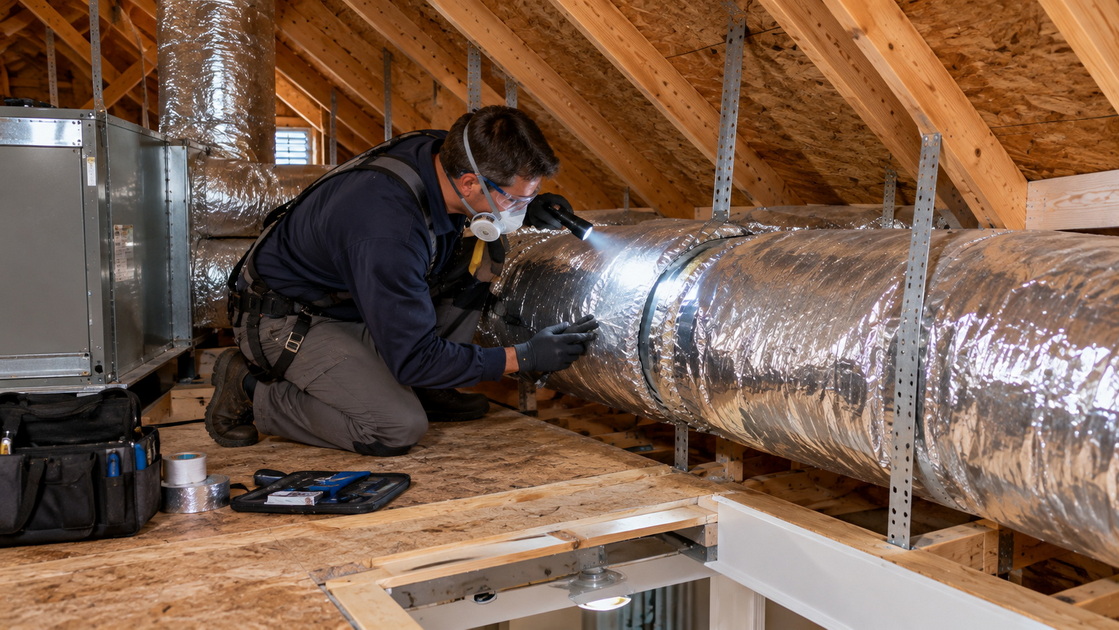 3Professional Attic Duct Inspection 3Professional Attic Duct Inspection