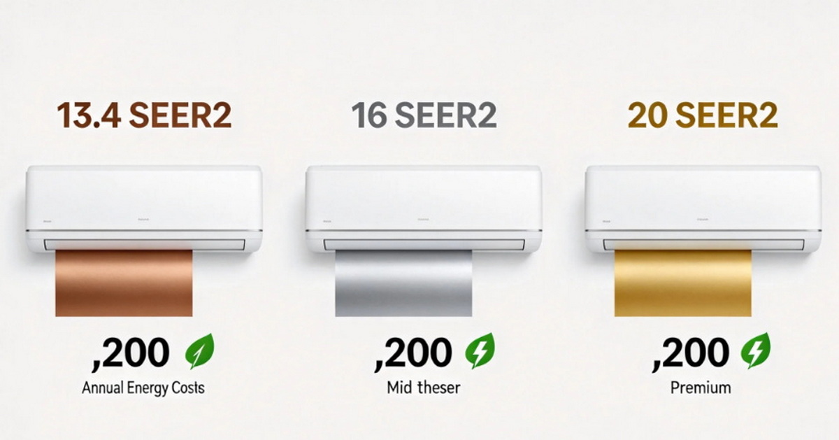 SEER2 Rating Comparison Chart SEER2 Rating Comparison Chart