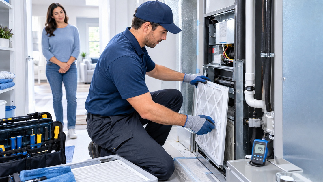 4Professional HVAC Allergy Season Maintenance