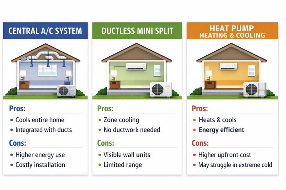 AC システムのタイプの概要