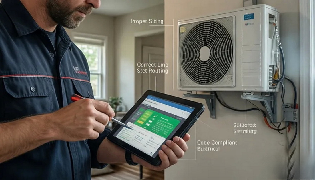 Professional Mini Split Installation And Sizing