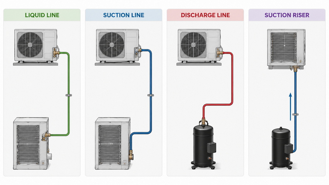 2HVAC Line Types Diagram