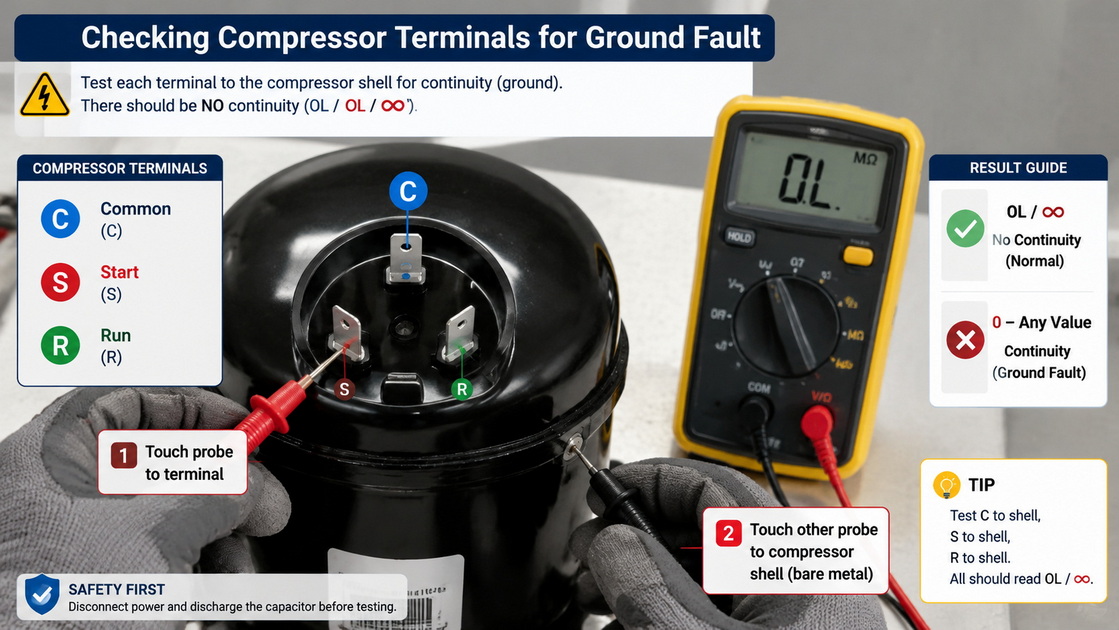 3Ground Fault Check Illustration
