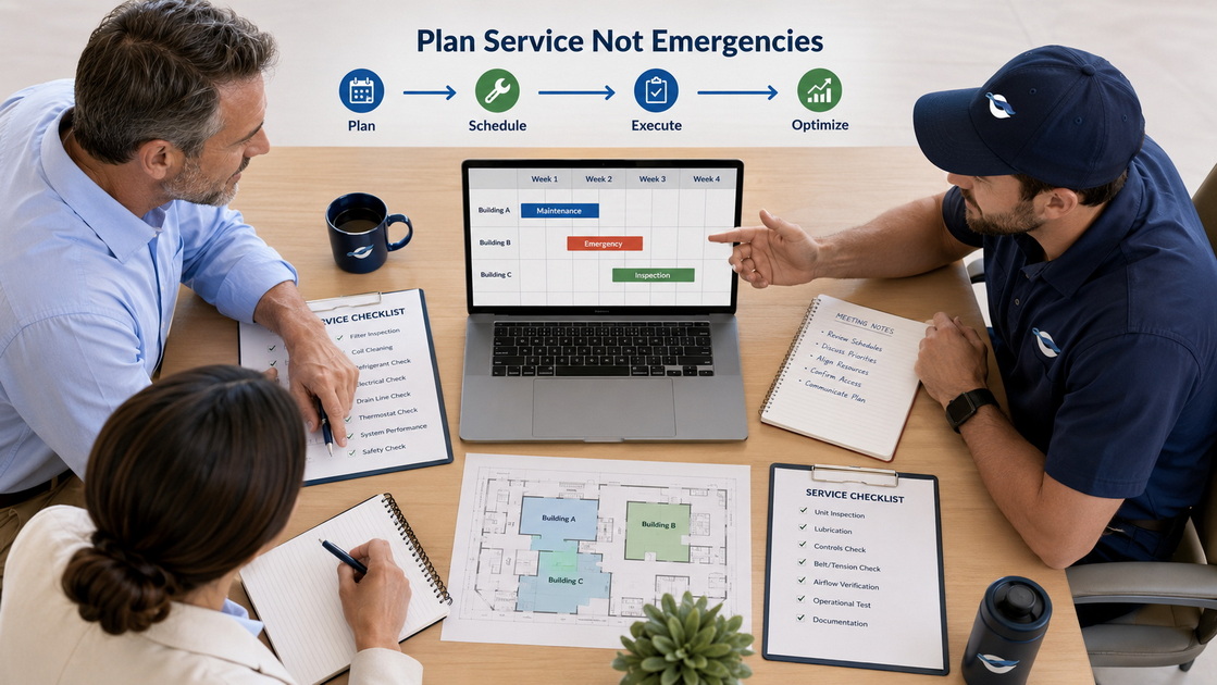 HVAC Service SLA Planning