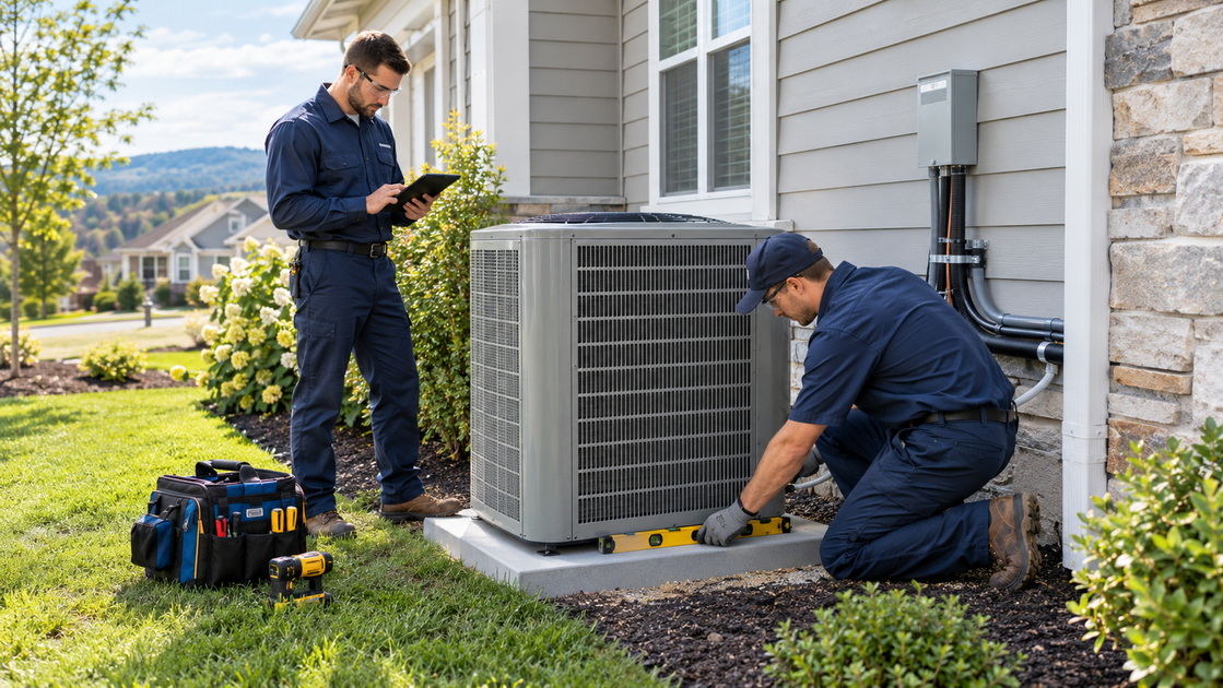 1Professional Air Conditioning Installation In Hagerstown