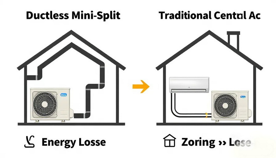 Mini Split Vs Central AC Comparison