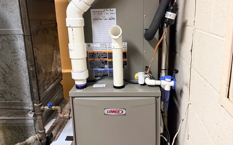  Cracked Furnace Heat Exchanger from Mega
