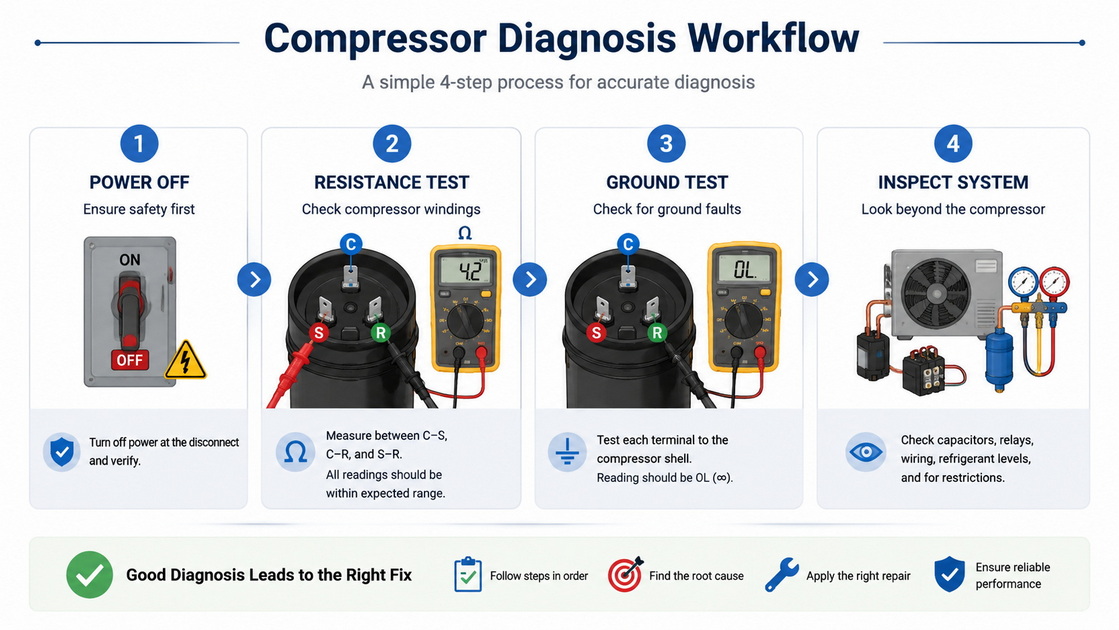 4HVAC Troubleshooting Workflow