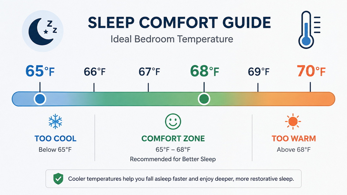2 Sleep Temperature Comfort Range
