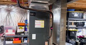 High Efficiency Goodman Furnace And Sealed Plenum Setup.jpeg