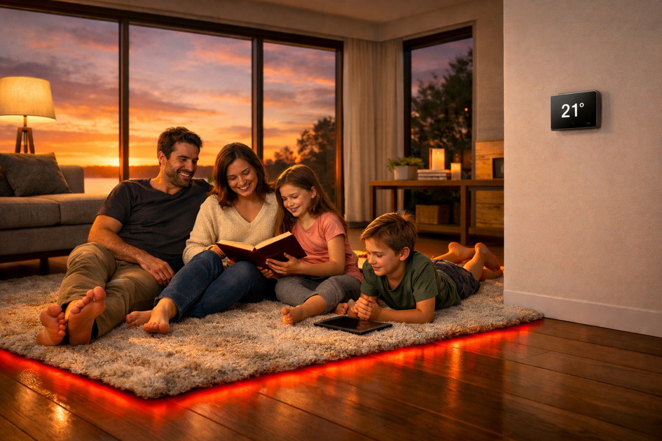 Radiant Floor Heating Comfort