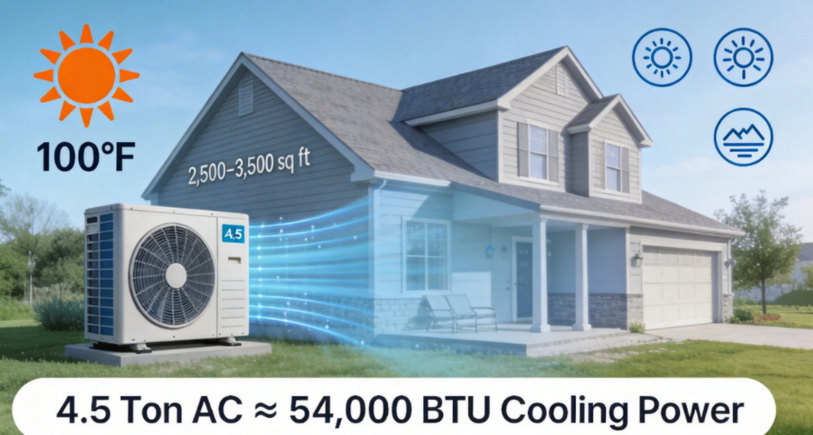 4.5 Ton AC Capacity Explained