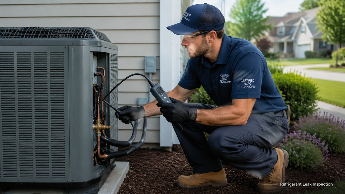 1Professional AC Leak Inspection