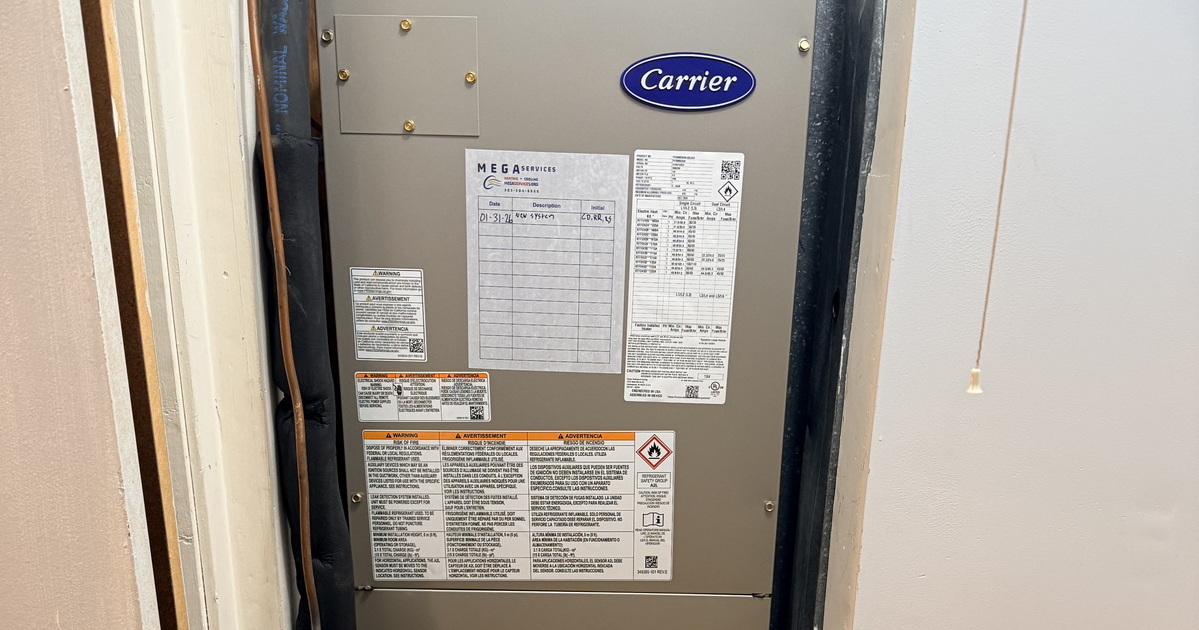 Professional Carrier HVAC System Cabinet And Service Documentation.jpg