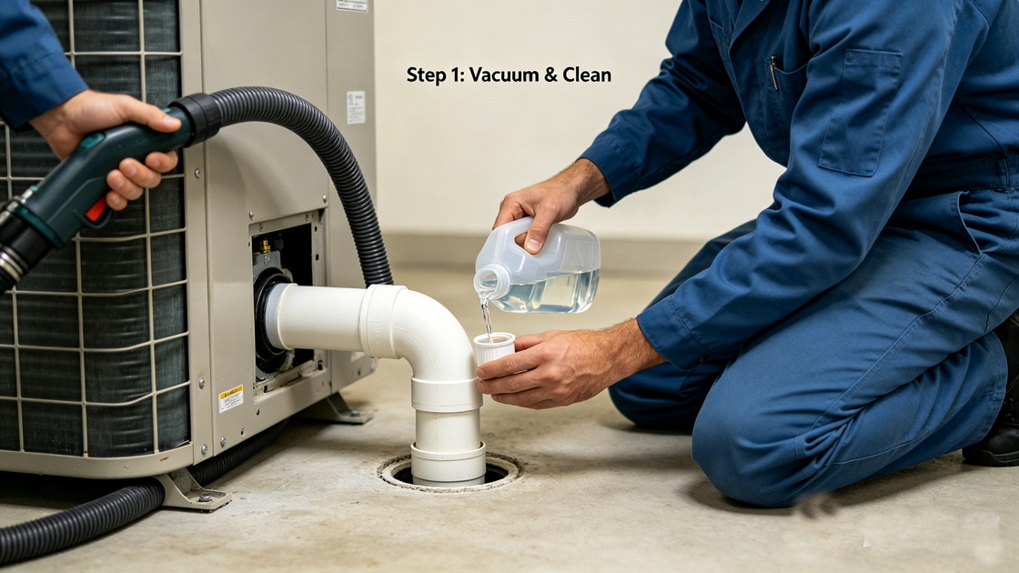 3Hvac Drain Cleaning Process 3Hvac Drain Cleaning Process