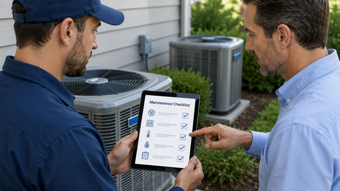 4HVAC Maintenance Checklist Review