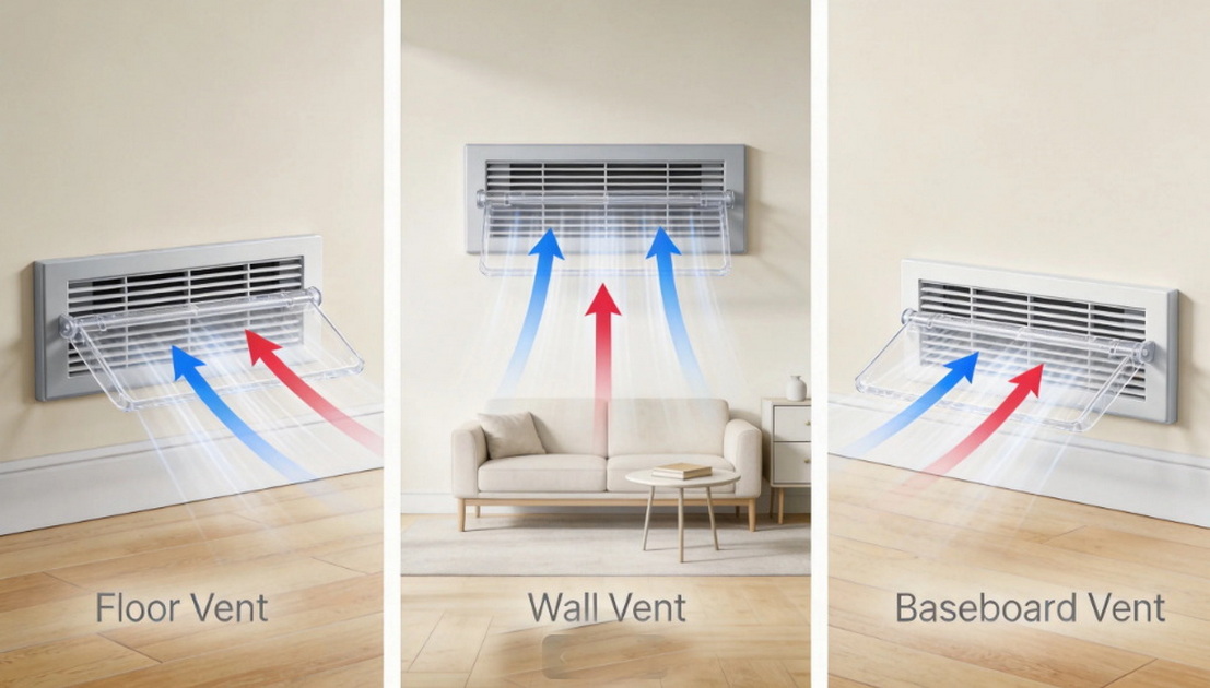 Air Vent Deflector Types