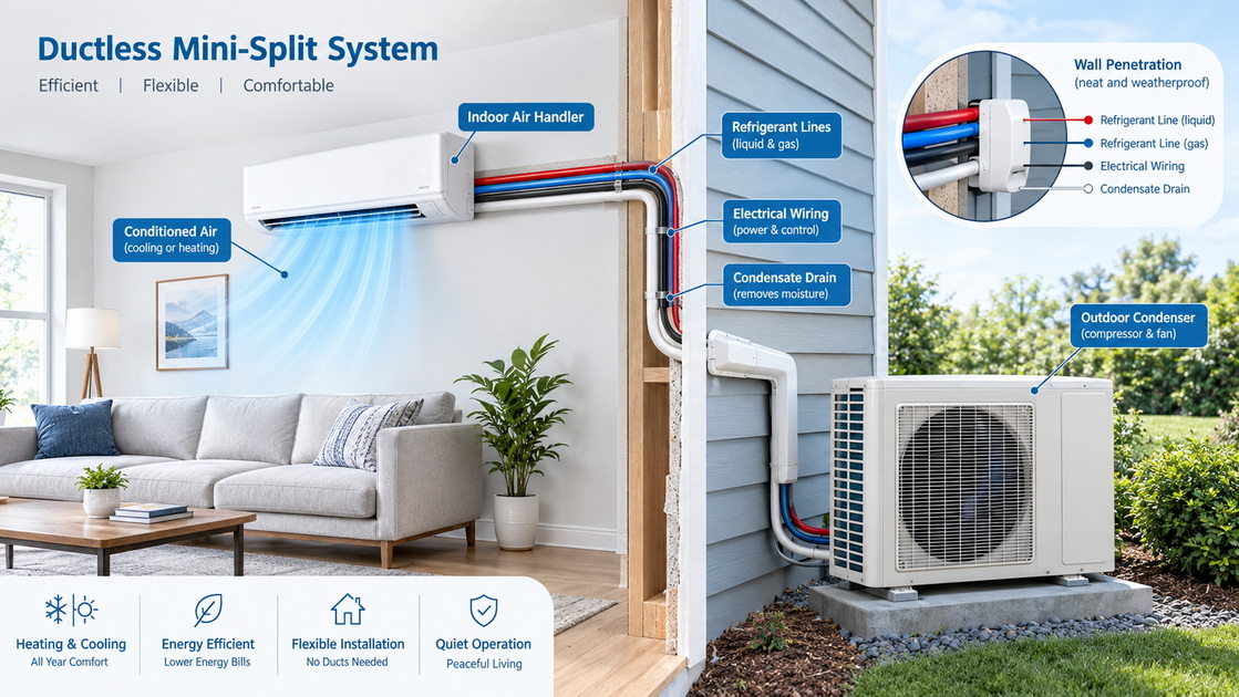 2Ductless Mini Split System Overview 2Ductless Mini Split System Overview