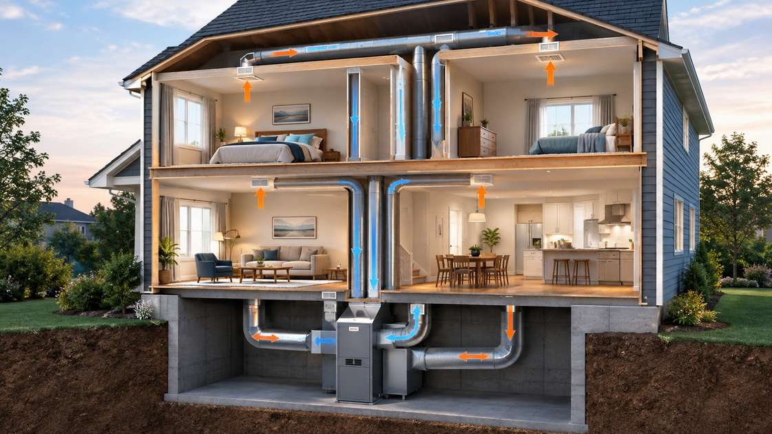 1Home Forced Air Heating Overview