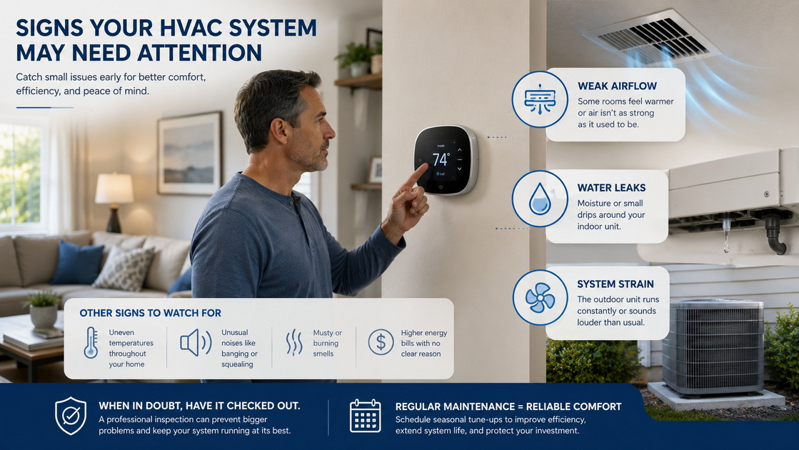 4Signs Your HVAC System Needs Service