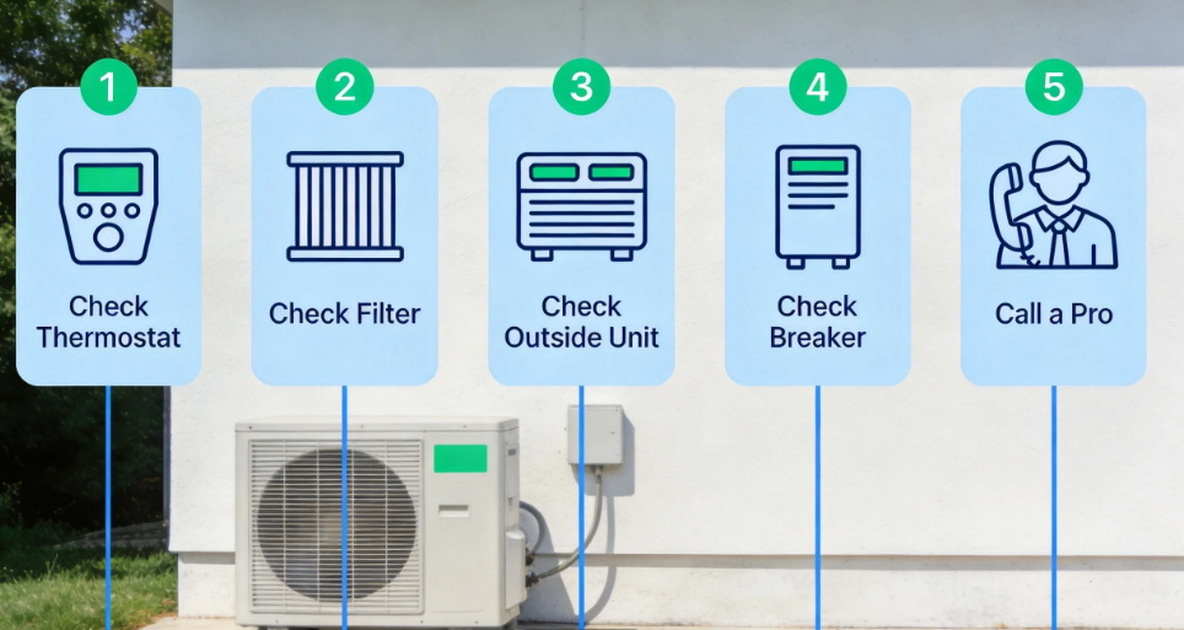AC Troubleshooting Steps