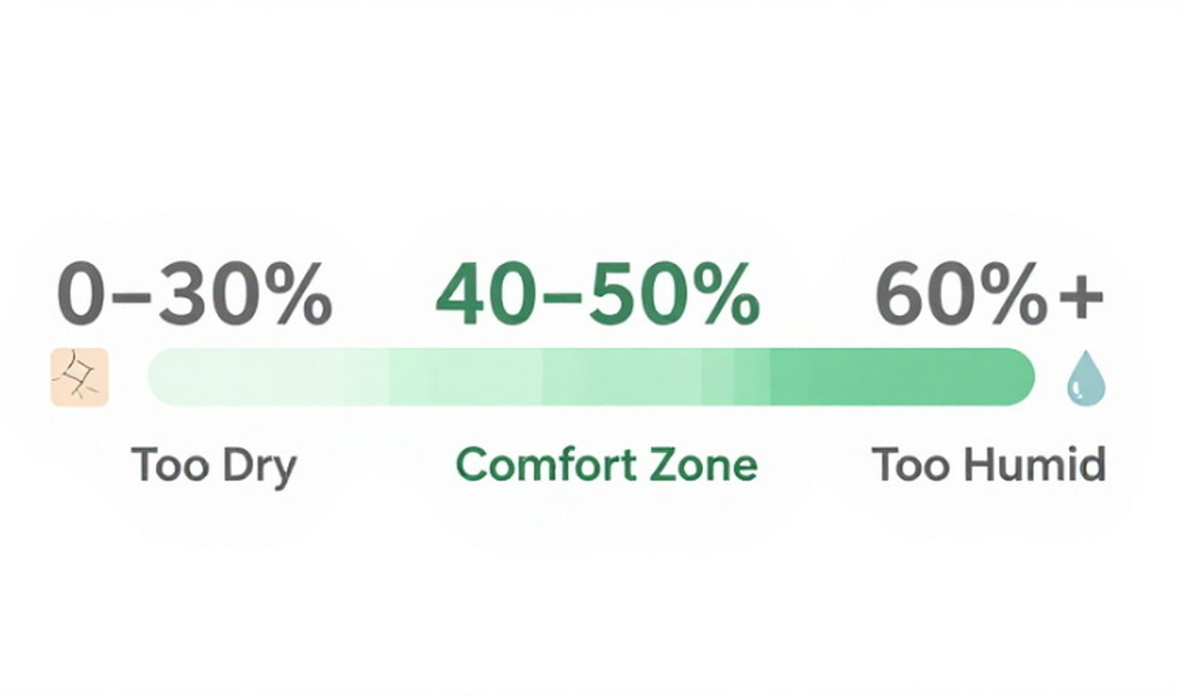 Ideal Home Humidity Range Chart