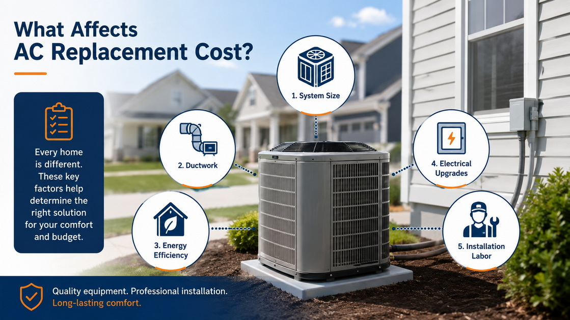 1AC Replacement Cost Factors
